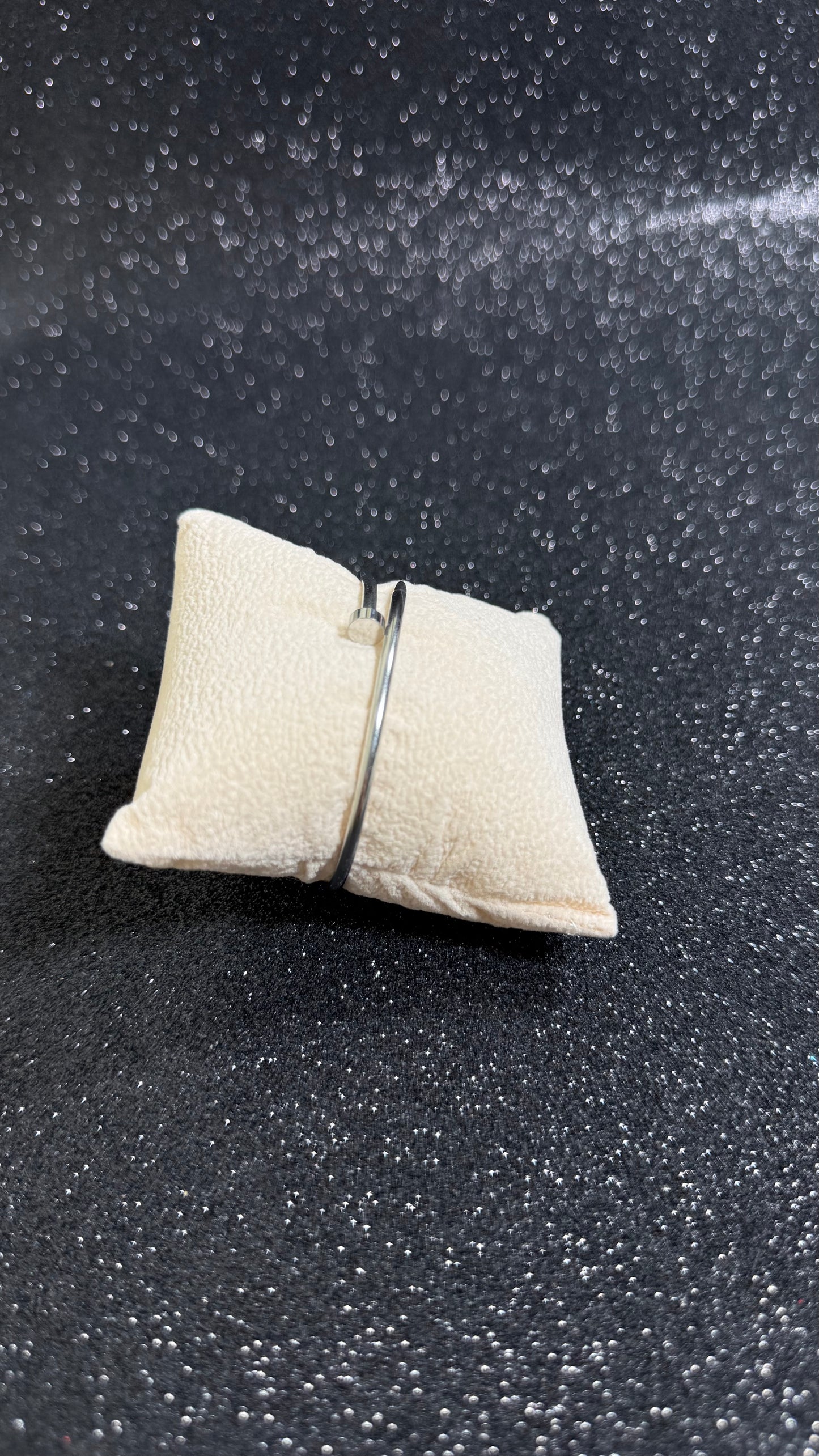 Bracelet Clou fin Argent (flexible)