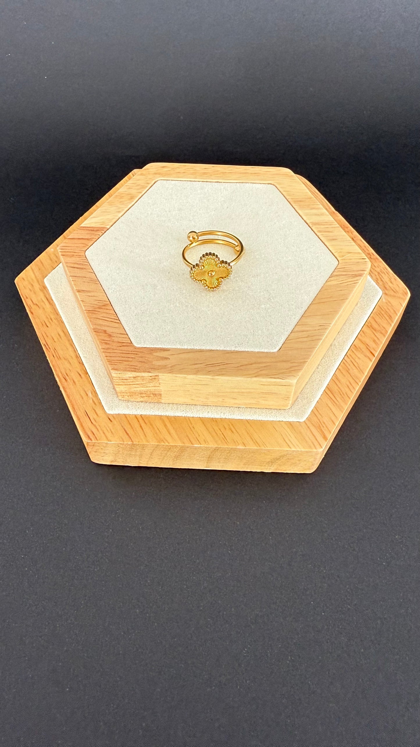 BAGUE CLIF DORÉ